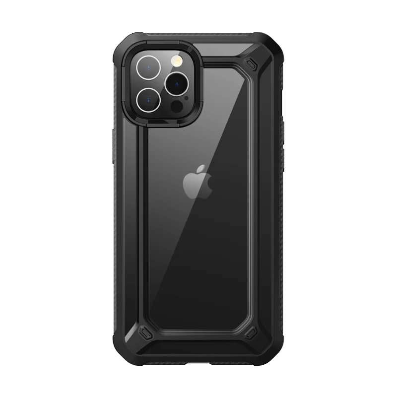 iPhone 12 Pro 6.1 inch Unicorn Beetle Exo Clear Case-Black