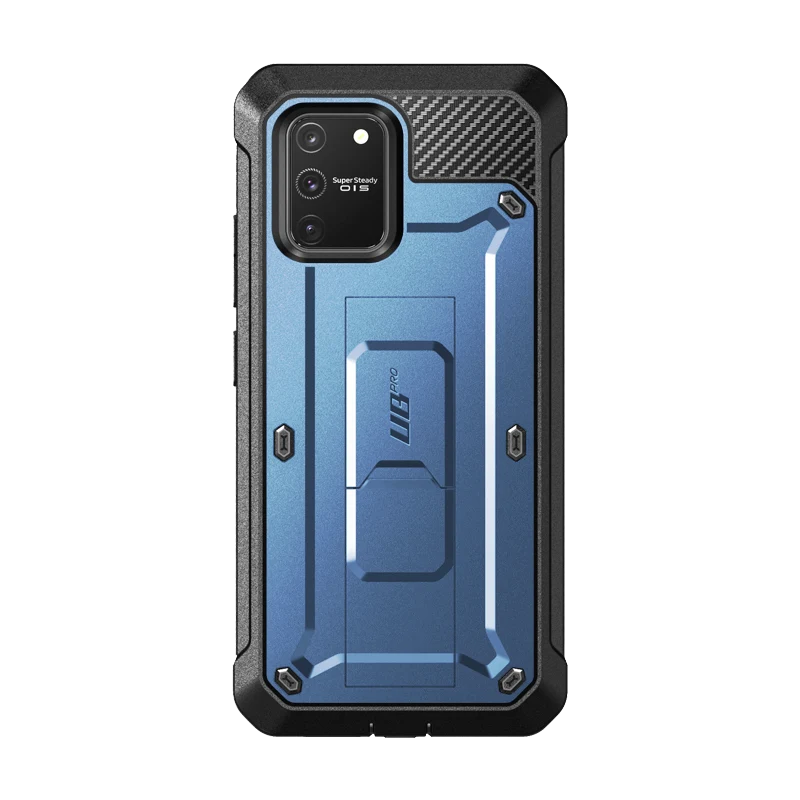 Galaxy S10 Lite Unicorn Beetle Pro Full Body Rugged Holster Case-Metallic Blue