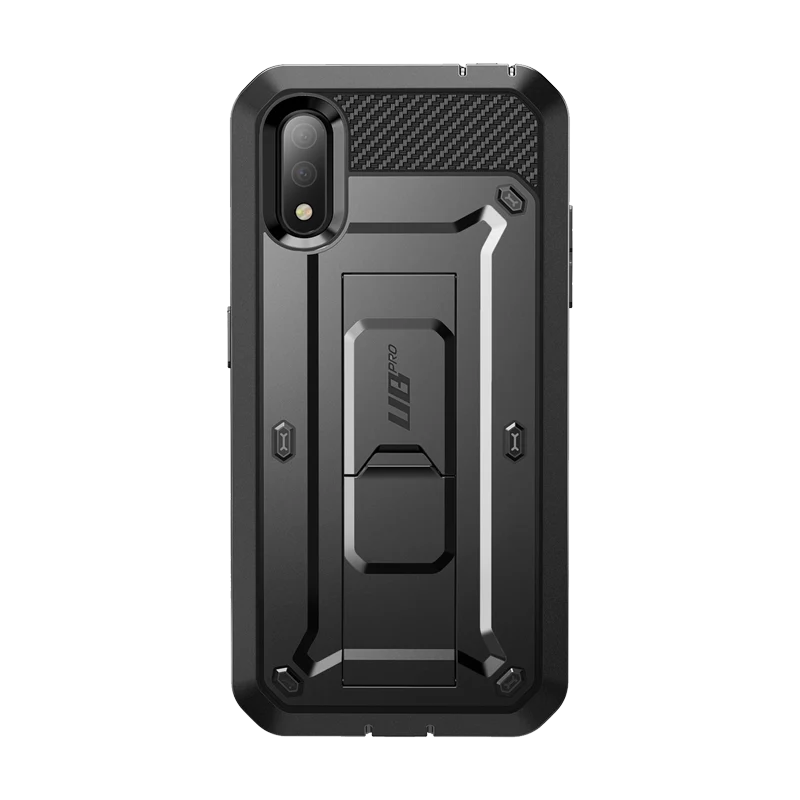 Galaxy A01 Unicorn Beetle Pro Rugged Holster Case-Black