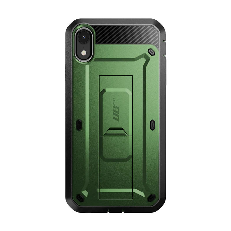 iPhone XR Unicorn Beetle Pro Full-Body Holster Case-Dark Green