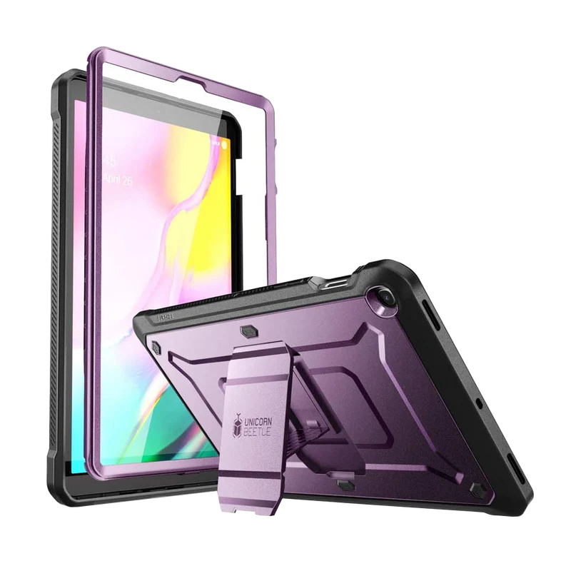 Galaxy Tab S5e 10.5 inch (2019) Unicorn Beetle Pro Full-Body Rugged Case-Metallic Purple