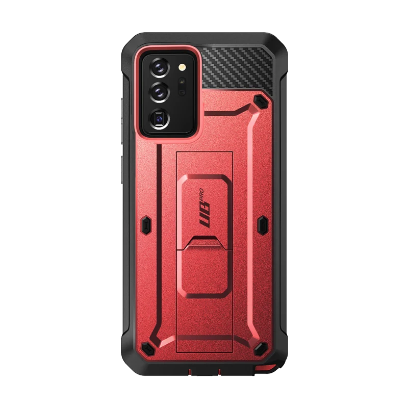 Galaxy Note20 Ultra Unicorn Beetle PRO Rugged Holster Case-Metallic Red