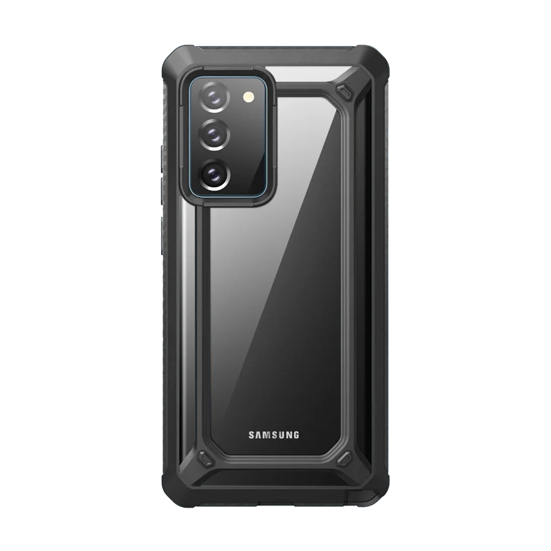 Galaxy Note20 Unicorn Beetle EXO Clear Case-Black