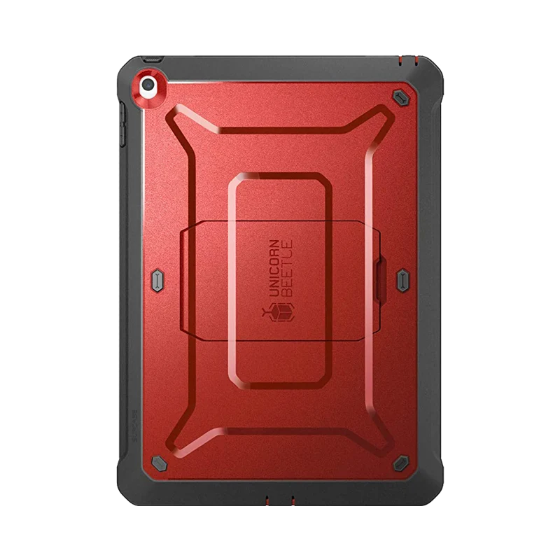 iPad 9.7 inch Unicorn Beetle Pro Full-Body Case-Metallic Red
