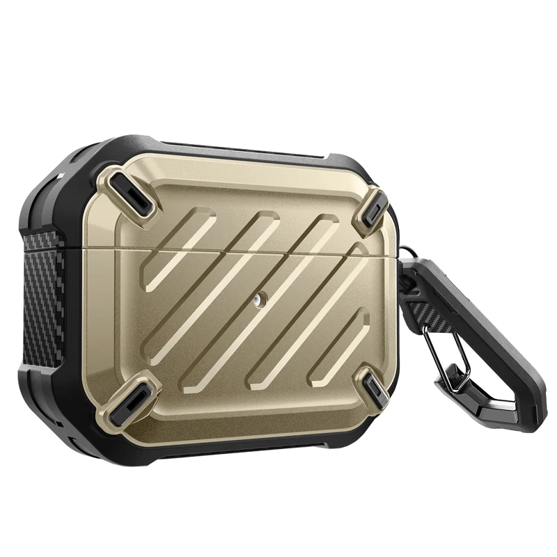 Apple AirPods Pro Unicorn Beetle Pro Rugged Case-Gold
