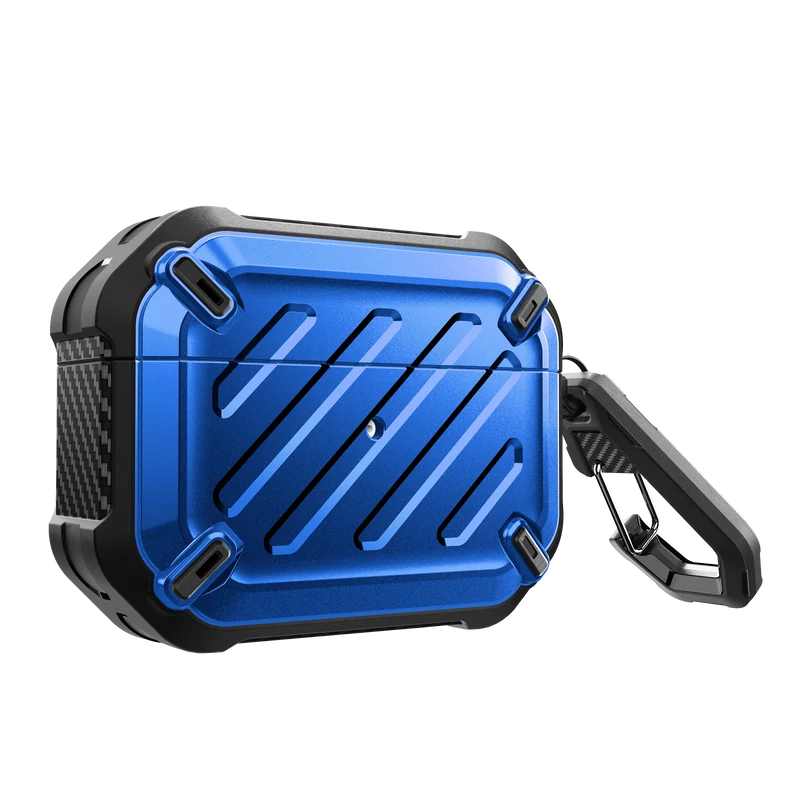 Apple AirPods Pro Unicorn Beetle Pro Rugged Case-Metallic Blue