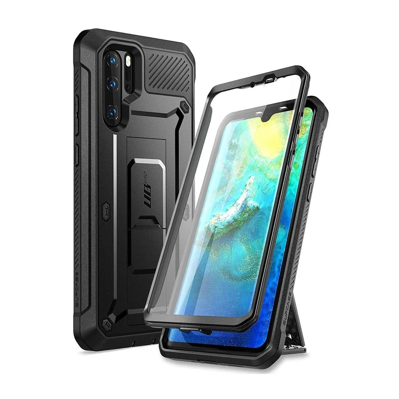 Huawei P30 Pro Unicorn Beetle Pro Rugged Holster Case-Black