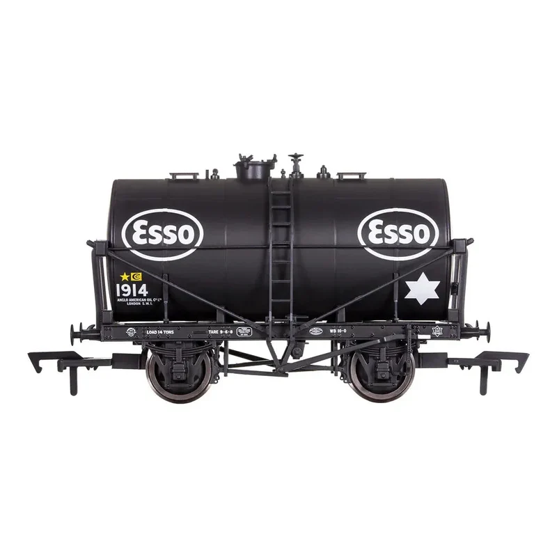 Dapol OO 14T Tank Wagon Class B Shell Esso Black 1914