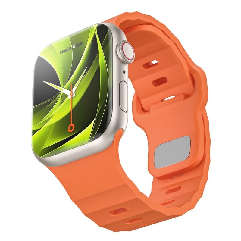 FKM řemínek III pro Apple Watch 44/45/46/49mm, Oranžová