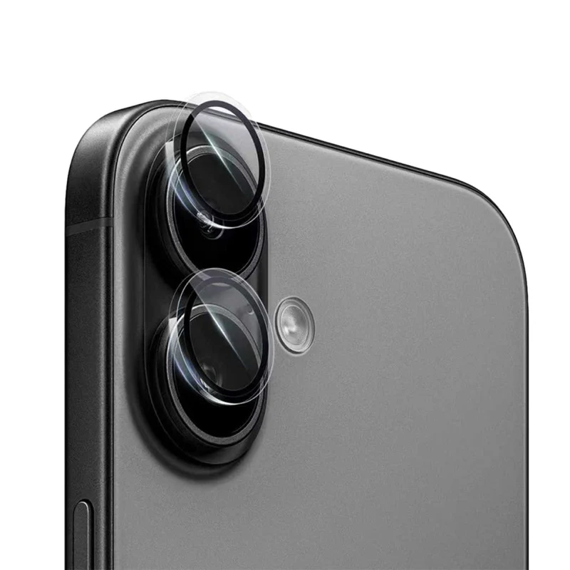 Safírové krytky čoček, pro iPhone 17, Čirá