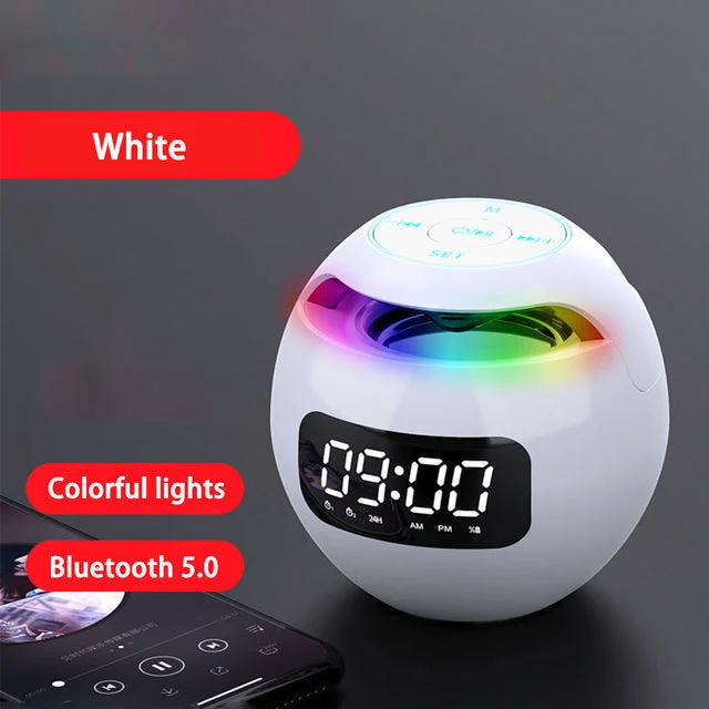 Smart Alarm Clock Bluetooth Speaker