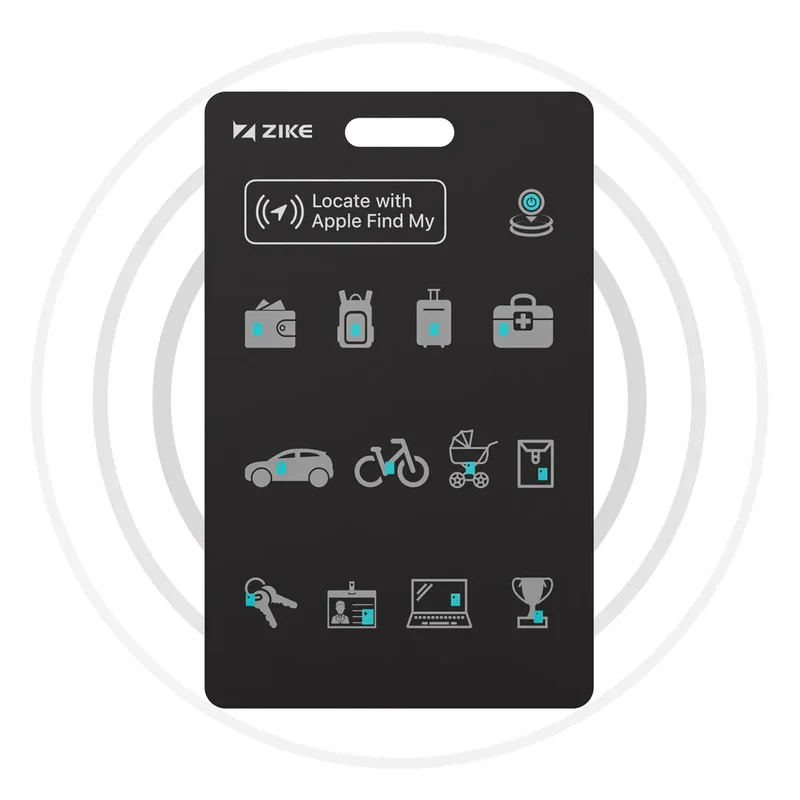 ZIKE Z006 Smart Tracking Card for iPhone/iPad/Mac