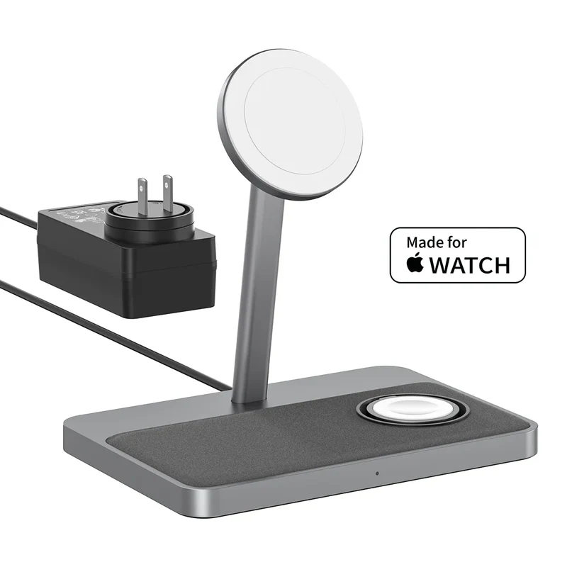 ZIKE Z557C 3-in-1 Magnetic Wireless Charging Stand