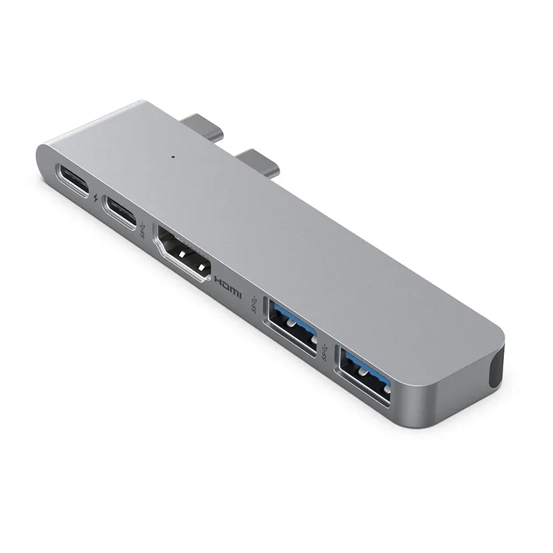 ZIKE Z28A6 5-in-2 USB-C Hub for MacBook Pro/Air & Neo