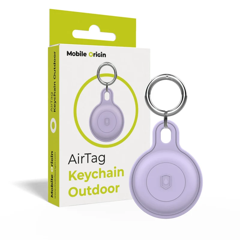 AirTag klíčenka outdoor, Fialová