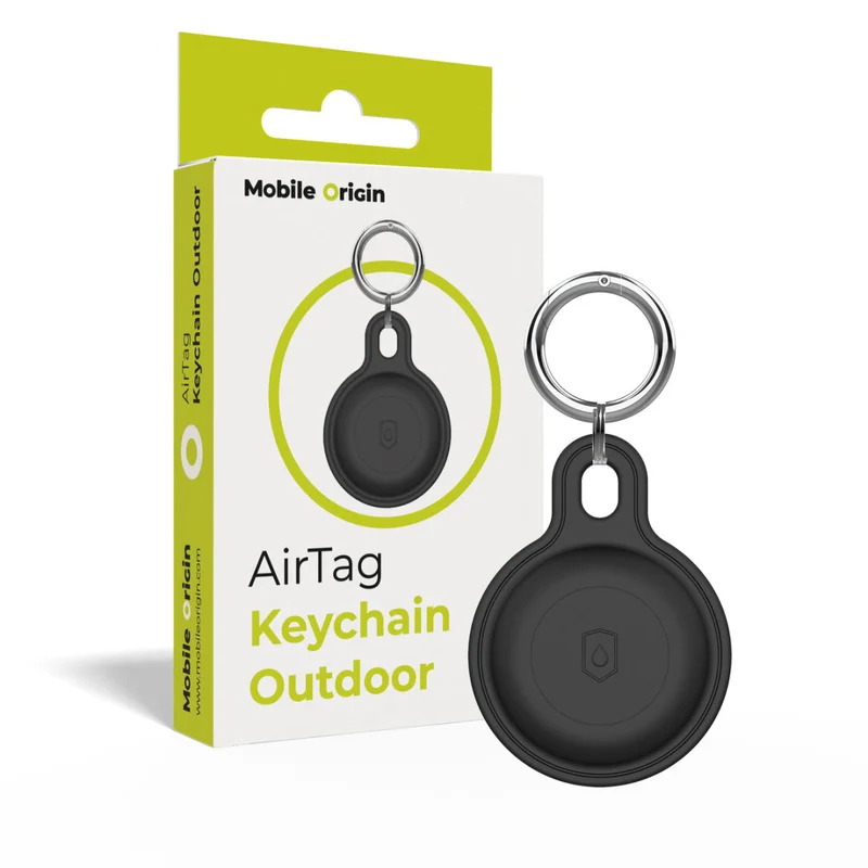 Klíčenka outdoor na AirTag, Černá