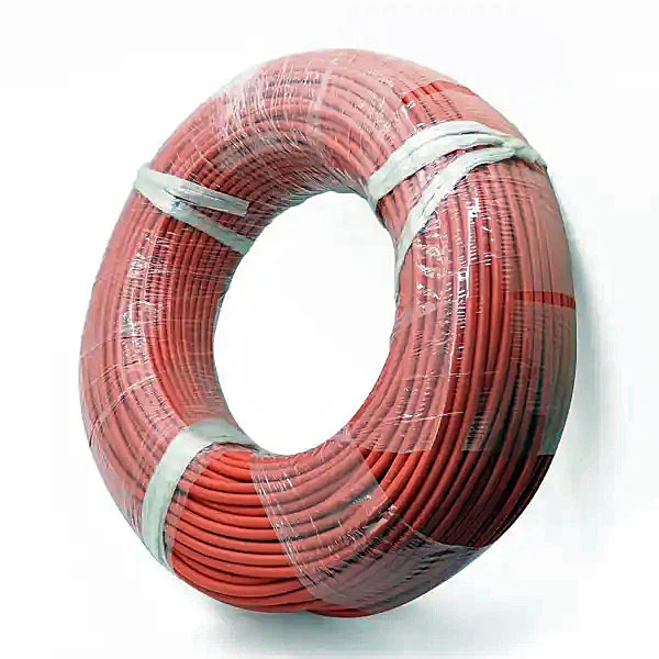 656FT. ROLL RED SILICONE 22 AWG STRANDED TINNED WIRE