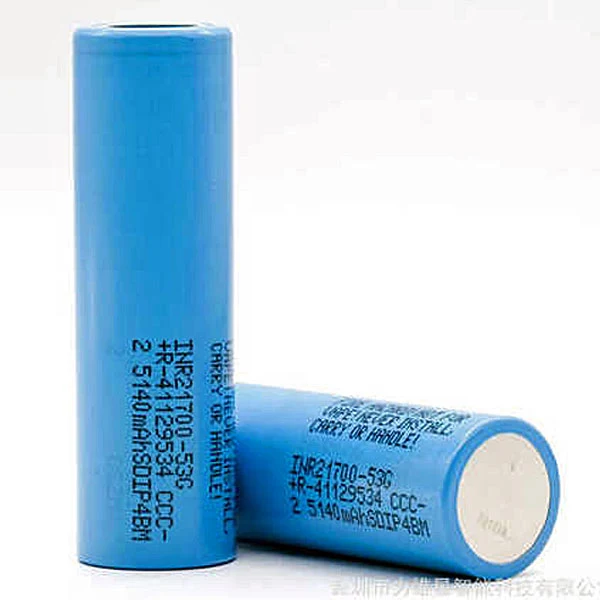 Samsung INR21700-50E 3.6V 5000MAH 9.8A LITHIUM-ION BATTERY