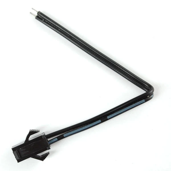 2-PIN JST MALE CONNECTOR W/PVC TINNED WIRE LEADS