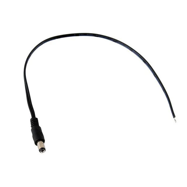 2.1MM DC POWER ADAPTOR (MALE) W/PVC TINNED WIRE LEADS