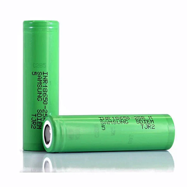 SAMSUNG INR18650-25R 3.7V 2500MAH (20A) LITHIUM-ION BATTERY