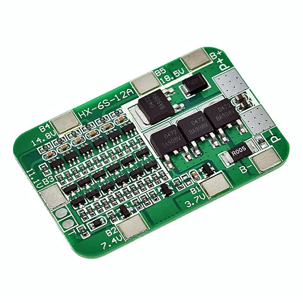 PCM/PCB 6S/12A FOR 22.2V LI-ION/LITHIUM/LI-POLYMER BATTERY-PACK