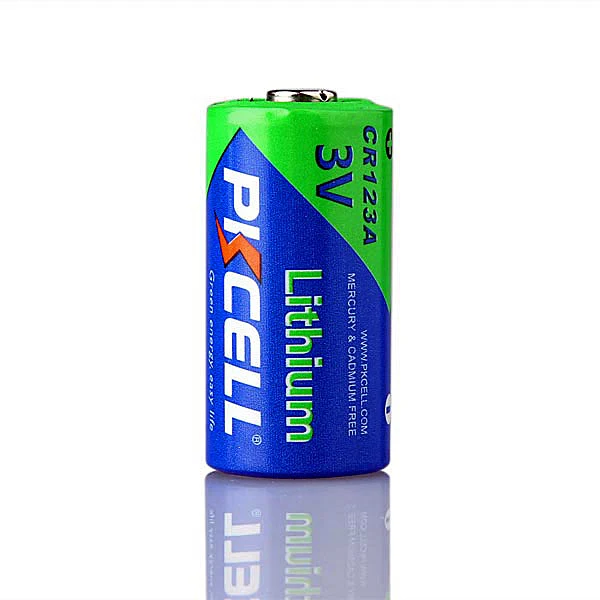 PKCELL CR123A-1B 3V @ 1500MAH LITHIUM PRIMARY BATTERY