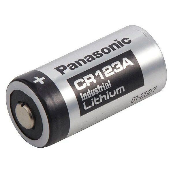 PANASONIC CR123A 3V @ 1400MAH LITHIUM PRIMARY BATTERY