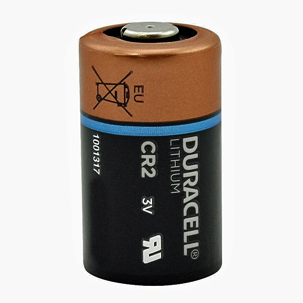 DURACELL CR2 3V @ 920MAH LITHIUM PRIMARY BATTERY