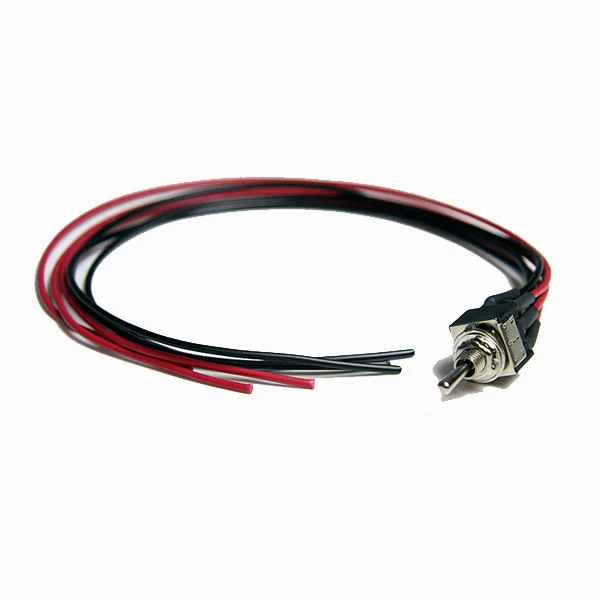 DPDT SWITCH W/R&B PVC WIRE LEADS