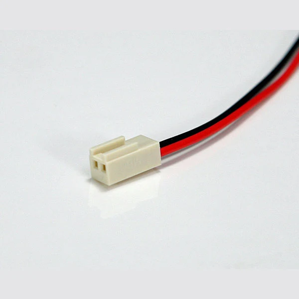 2-PIN PCB MOUNT CONNECTOR W/PVC TINNED WIRE LEADS