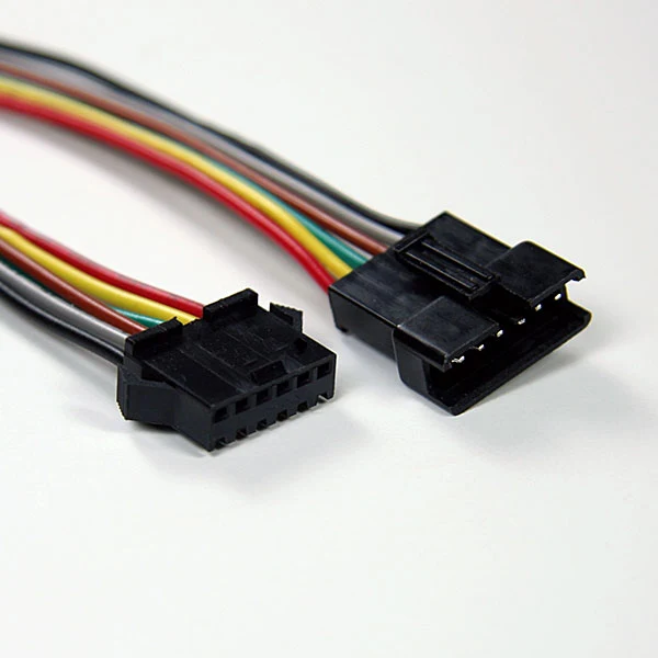 6-PIN JST MALE/FEMALE CONNECTORS W/SILICONE TINNED WIRE LEADS