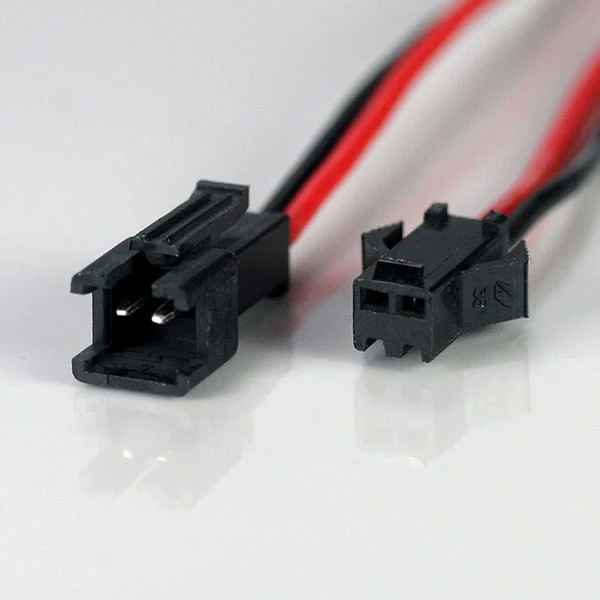 2-PIN JST CONNECTORS W/SILICONE TINNED WIRE LEADS