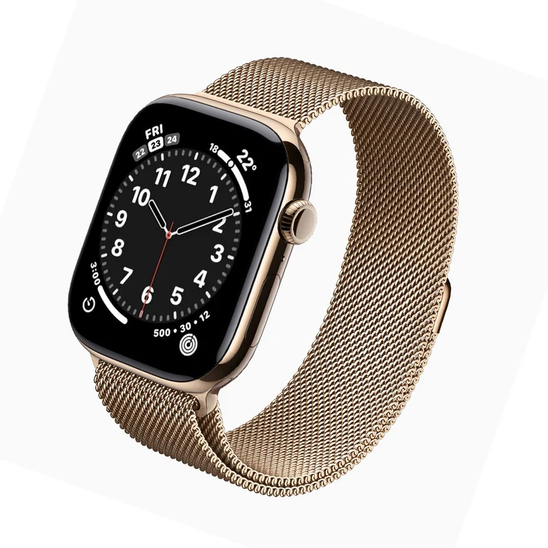 Apple Watch Series 11 Titanium GPS + Cellular 46mm (Gold Titanium) [~Refurbished: As new]