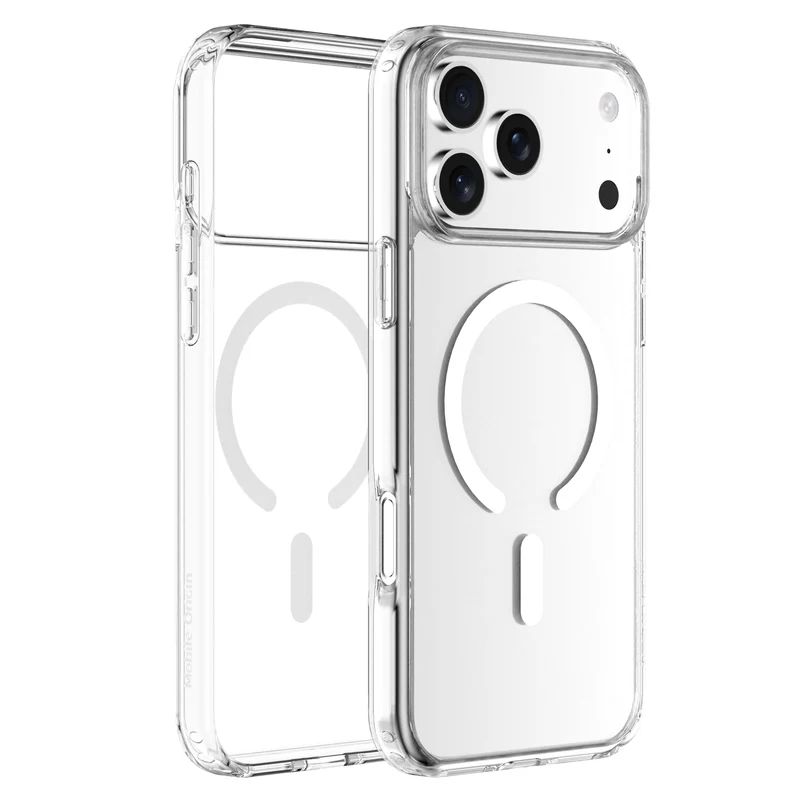 Pouzdro Easy Hybrid MagSafe pro iPhone 18 Pro Max, Čirá