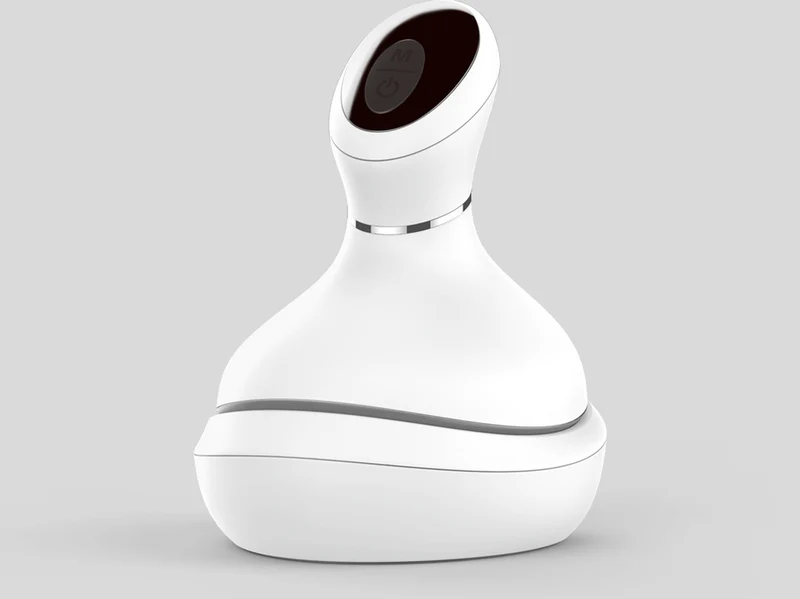 Masseur Électrique Rechargeable pour le Cuir Chevelu – Étanche & Relaxant
