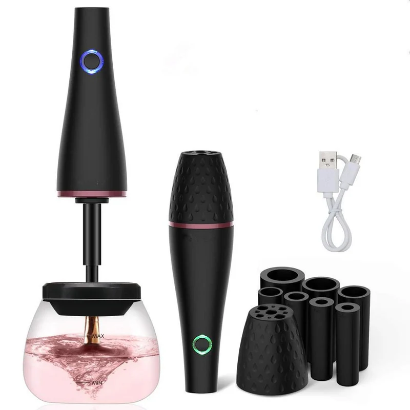Nettoyeur Électrique pour Pinceaux de Maquillage – Rapide, Pratique & Rechargeable