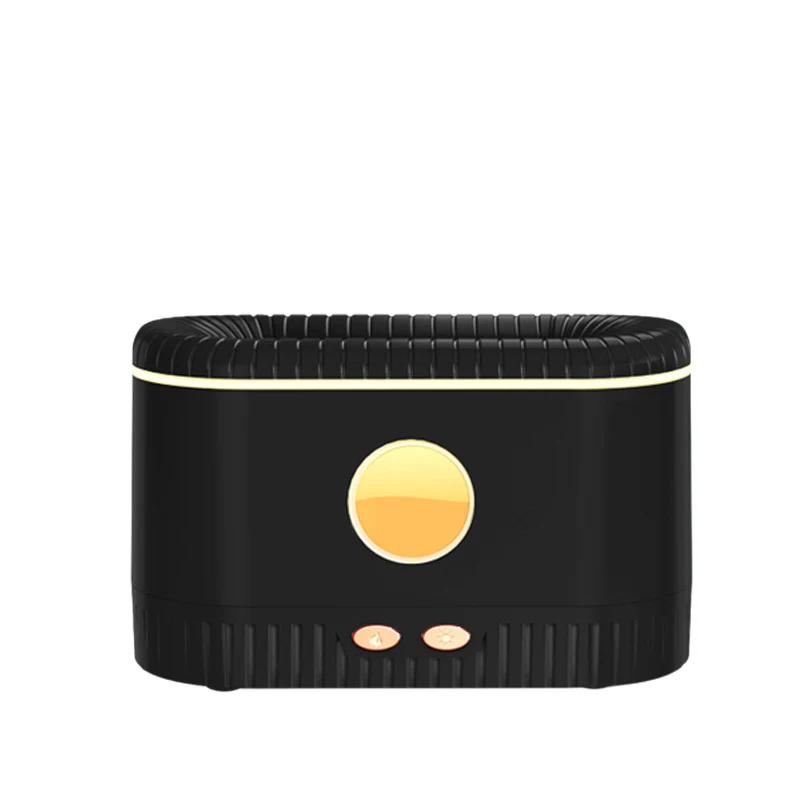 Humidificateur d’Air Effet Flamme LED – Diffuseur d’Ambiance Rechargeable