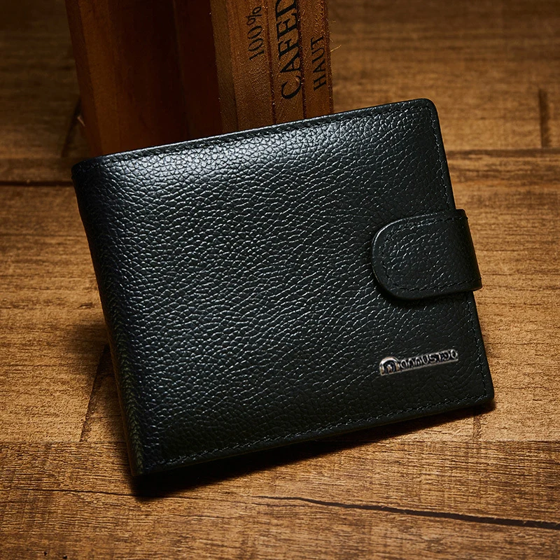Portefeuille en cuir élégant