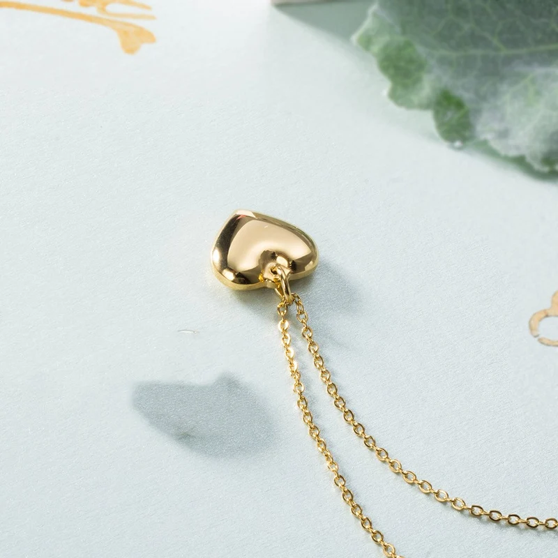Collier en forme de cœur