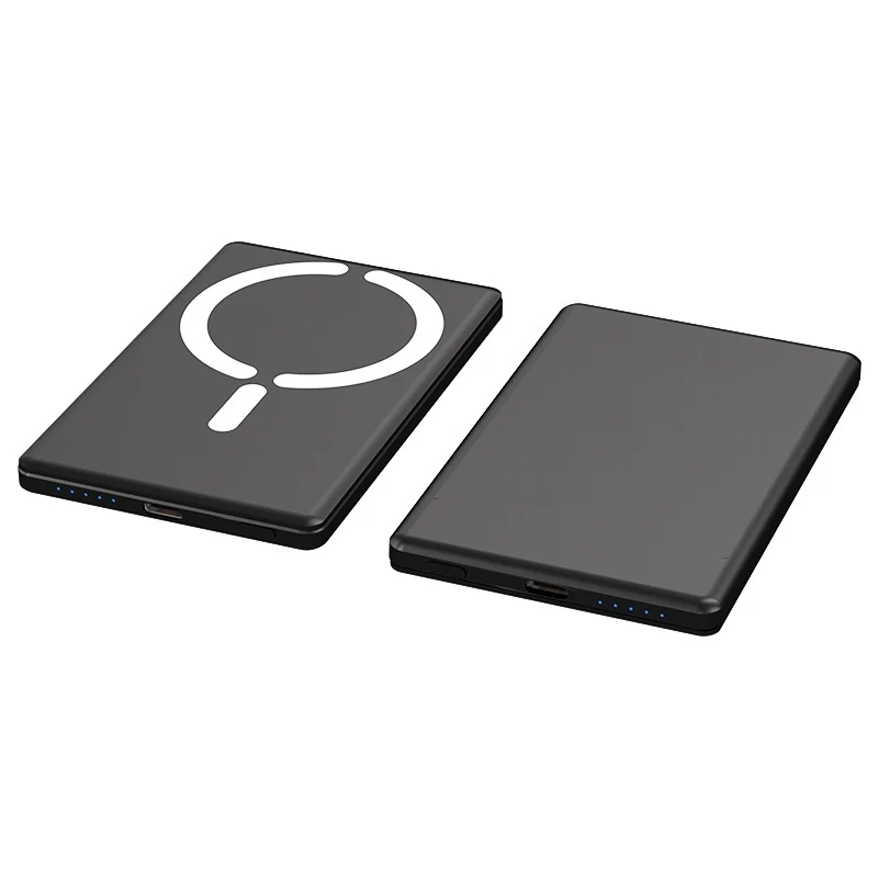 Mini batterie externe magnétique sans fil ultra-fine