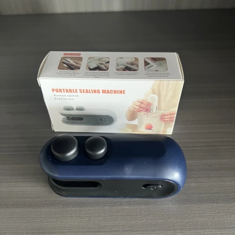 Mini Scelleuse de Sacs 2-en-1 Rechargeable USB