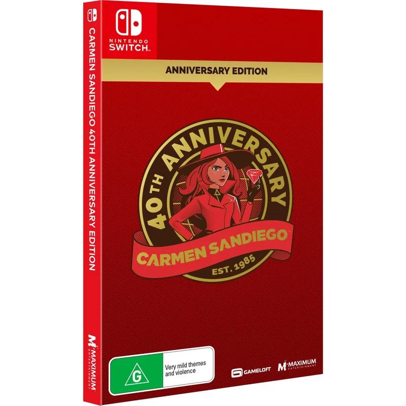 Carmen Sandiego 40th Anniversary Edition