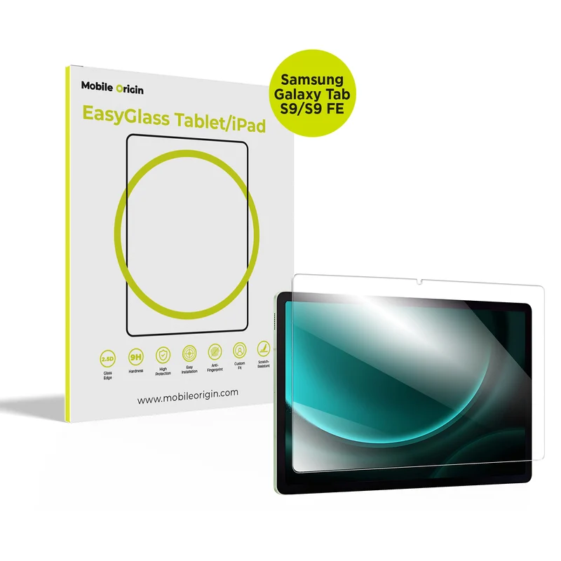 Ochranné sklo EasyGlass, pro Samsung Galaxy Tab S9 / Galaxy Tab S9 FE
