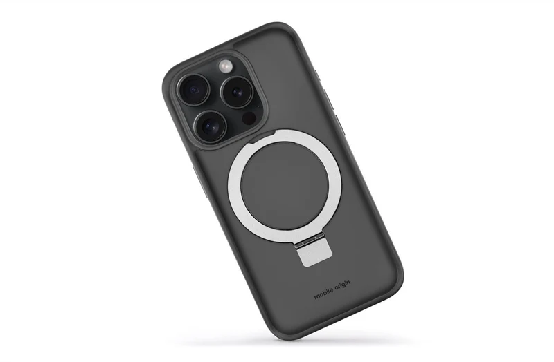 RingMag kryt pro iPhone 15 Pro, Černá