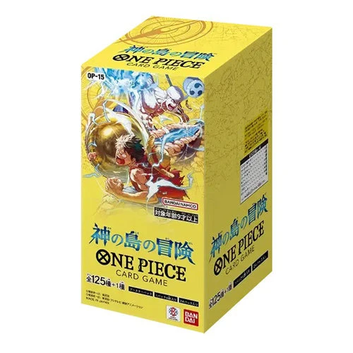Bandai One Piece Card Game OP-15 Adventure on Kami's Island Booster Box Japanese