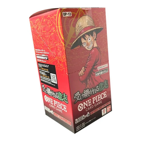 Bandai One Piece Card Game Carrying On His Will OP-13 Booster Box Japanese