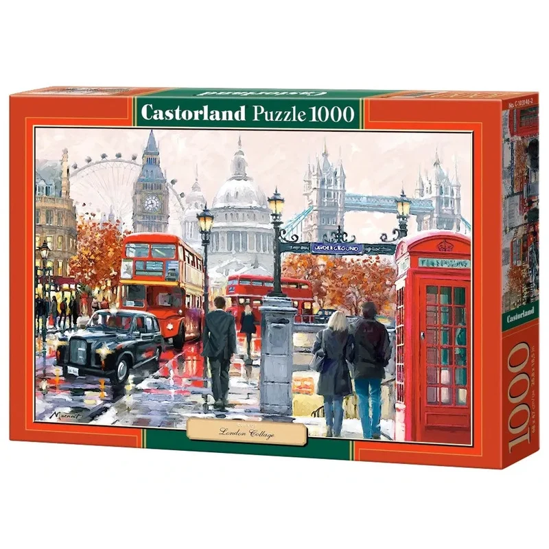 Castorland 1000-Pieces London Collage Puzzle