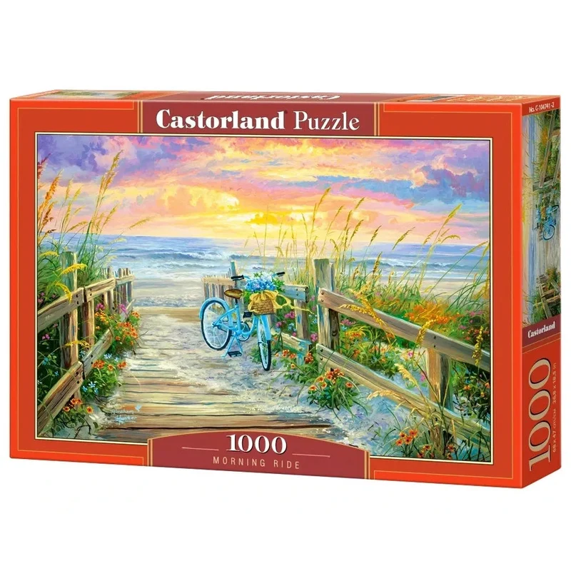 Castorland 1000-Pieces Morning Ride Puzzle