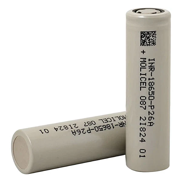 MOLICEL INR18650-P26A 3.7V 2600MAH 35A LITHIUM-ION BATTERY